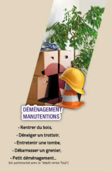 Pour tous vos petits travaux de manutention à domicile sur Toul Manutention - Toul - Petit déménagement - Services à domicile